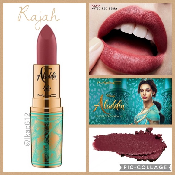 🧞♂️LE🧞♂️MAC Aladdin Collection Matte Lipstick- Rajah - Picture 1 of 16